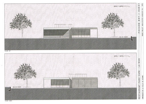 Façades Est et Ouest