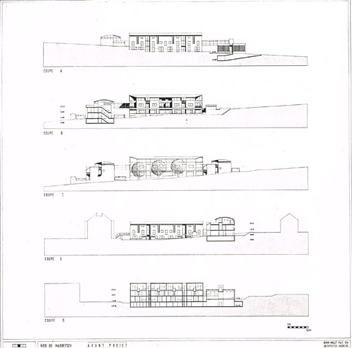 Coupes et façades